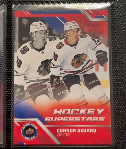 2025 Upper Deck National Hockey Card Day #NHCD-13 Connor Bedard — front