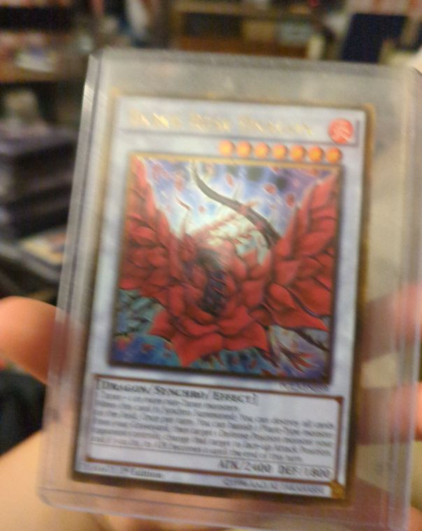 2007 Yu-Gi-Oh! PGL3-EN059 Black Rose Dragon — front
