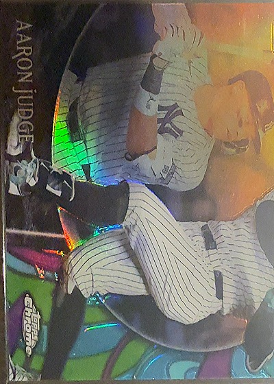 2023 Topps Chrome #CJ-1 Aaron Judge — front