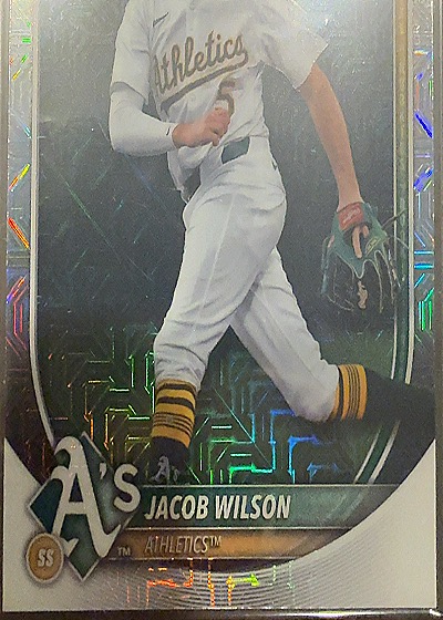 2025 Bowman #9 Jacob Wilson — front