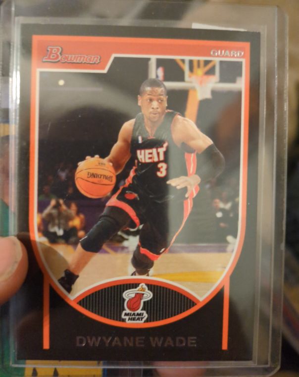 2007-08 Bowman #3 Dwyane Wade — front