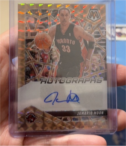 2024-25 Panini Mosaic Autographs #AM-MOO Jamario Moon — front