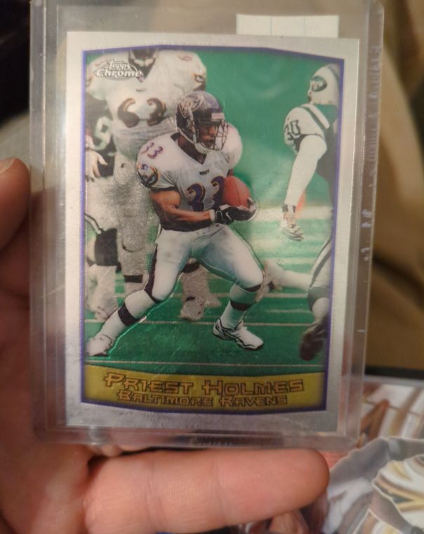 1999 Topps Chrome #118 Priest Holmes — front