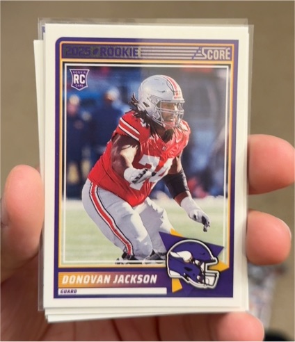 2025 Panini Score Football #90 Donovan Jackson — front