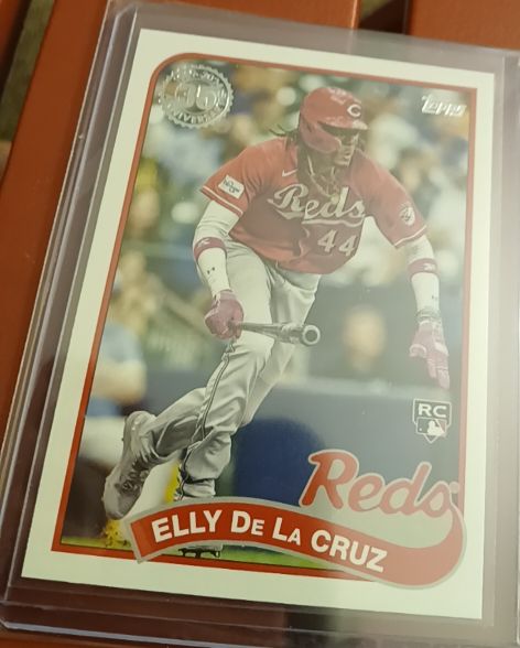 2024 Topps Series 1 1989 Topps #89B-69 Elly De La Cruz — front