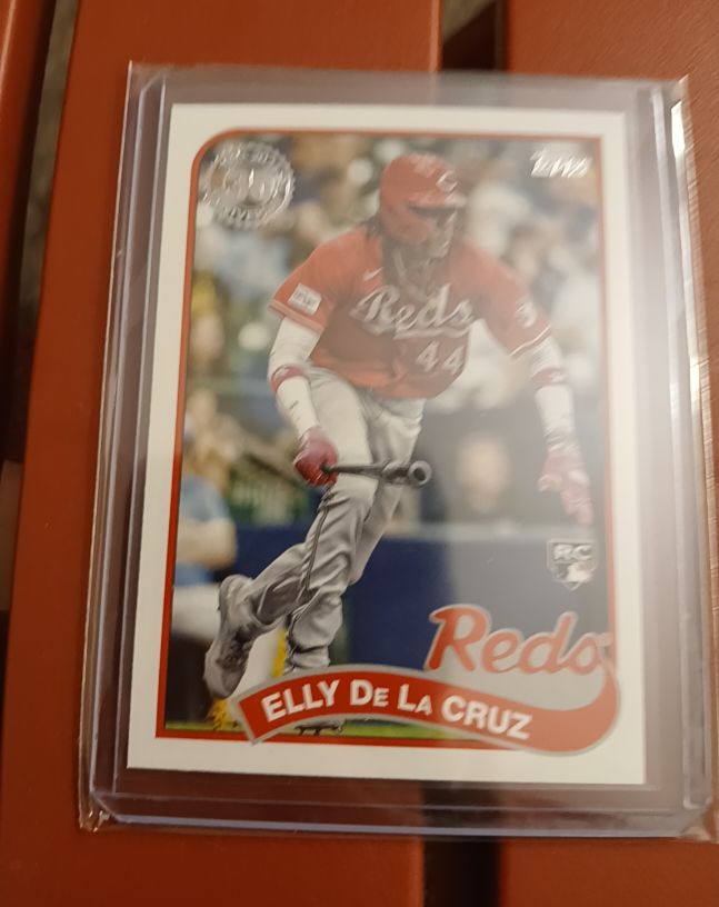 2024 Topps Series 1 1989 Topps #89B-69 Elly De La Cruz — front