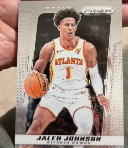 2024-25 Panini Prizm Deca #96 Jalen Johnson — front