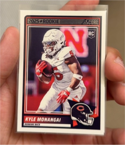 2025 Panini Score #48 Kyle Monangai — front