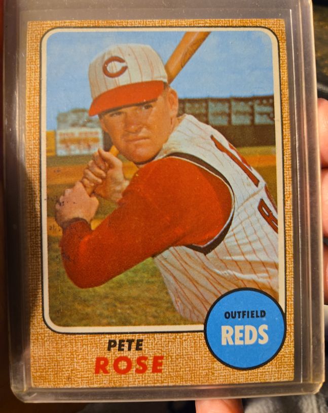 1968 Topps #230 Pete Rose — front