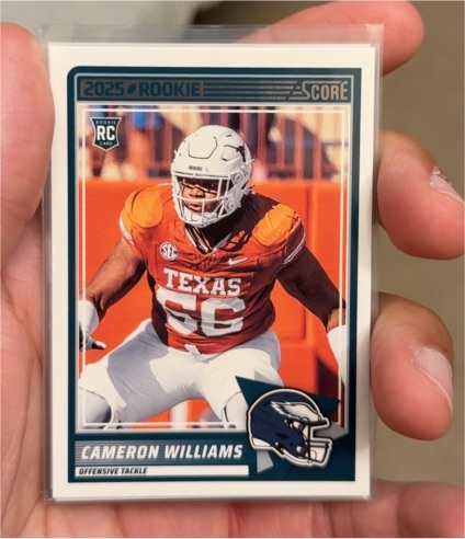 2025 Panini Score #66 Cameron Williams — front