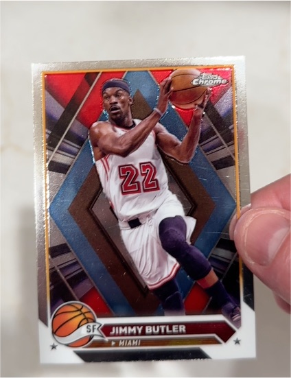 2023-24 Topps Chrome #21 Jimmy Butler — front