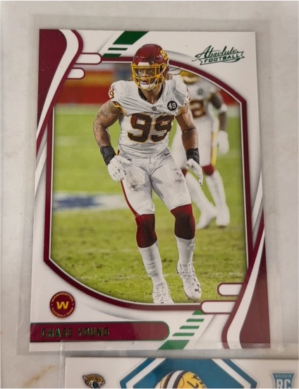2021 Panini Absolute Football #19 Chase Young — front