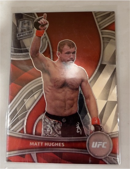 2022 Panini Chronicles UFC Spectra #389 Matt Hughes — front