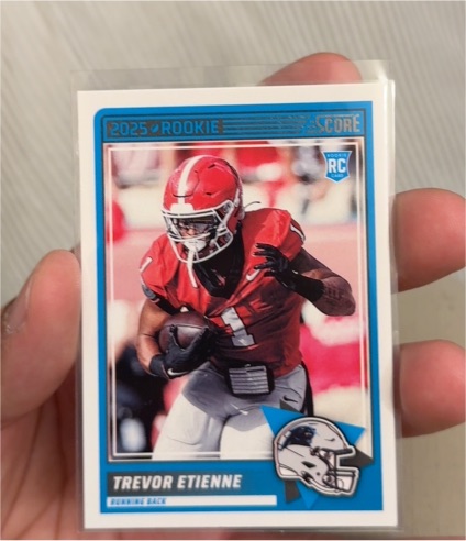 2025 Panini Score #51 Trevor Etienne — front