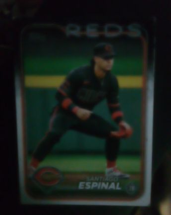 2024 Topps Chrome Update #USC64 Santiago Espinal — front