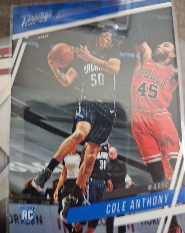 2020-21 Panini Chronicles #61 Cole Anthony — front