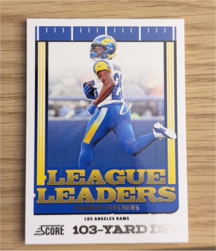2025 Score #10 Kamren Kinchens League Leaders — front