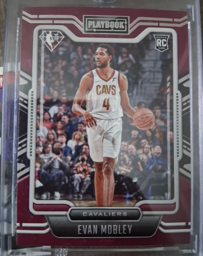 2021-22 Panini Chronicles Playbook #287 Evan Mobley — front