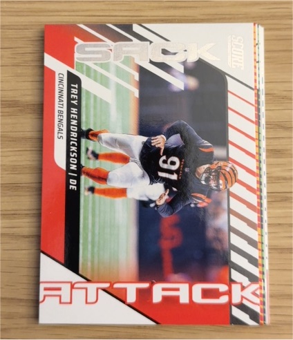 2025 Panini Score Sack Attack #5 Trey Hendrickson — front