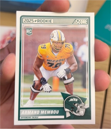 2025 Panini Score #70 Armand Membou — front