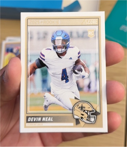 2025 Panini Score #40 Devin Neal — front