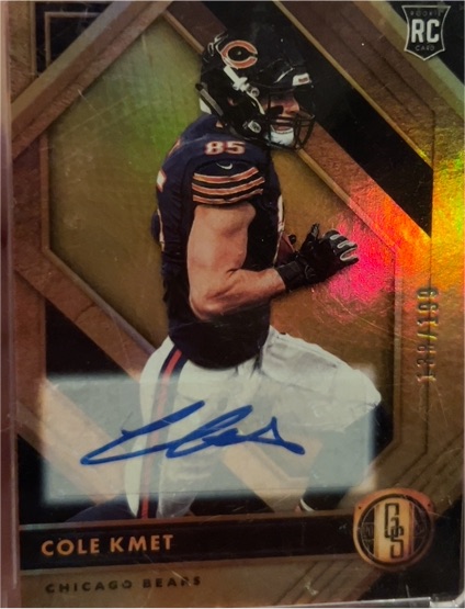 2020 Panini Gold Standard Platinum #131 Cole Kmet — front