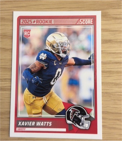 2025 Panini Score #94 Xavier Watts — front