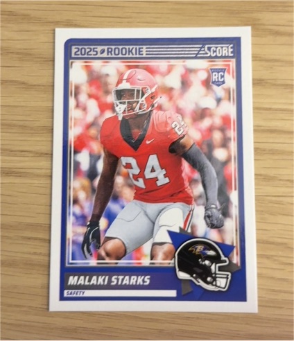 2025 Panini Score #24 Malaki Starks — front