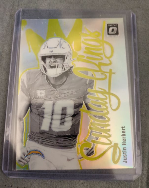 2024 Donruss Optic Sunday Kings #8 Justin Herbert — front