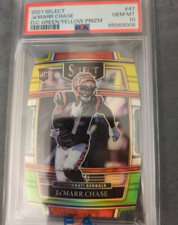 2021 Panini Select #47 Ja'Marr Chase — front