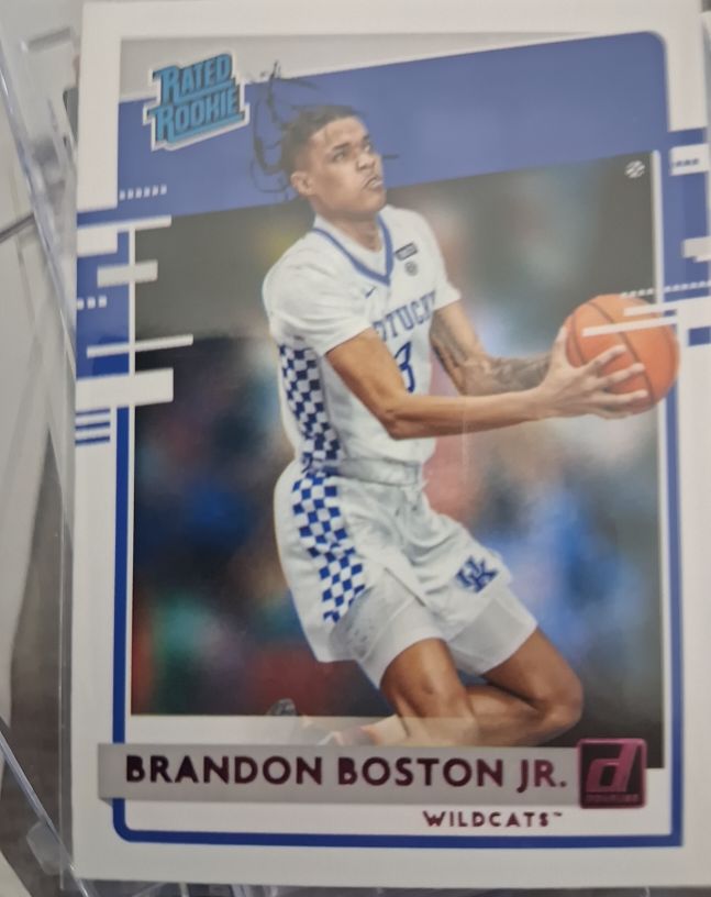 2021 Panini Chronicles Draft Picks #50 Brandon Boston Jr. — front