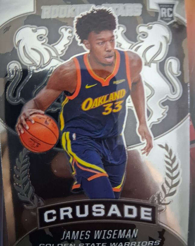 2020-21 Panini Chronicles Rookies & Stars Crusade #523 James Wiseman — front