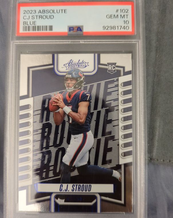 2023 Panini Absolute #102 C.J. Stroud — front