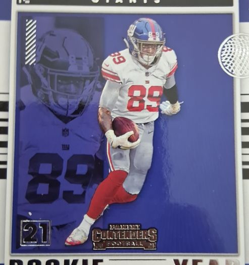 2021 Panini Contenders Rookie of the Year #ROY-KTO Kadarius Toney — front