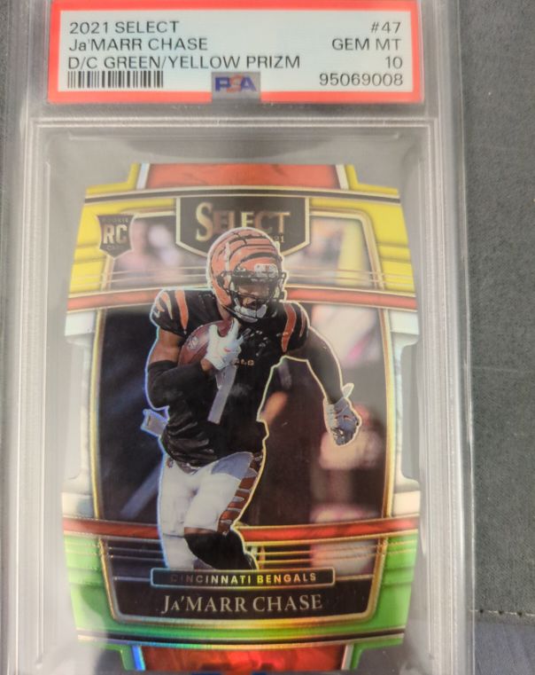 2021 Panini Select #47 Ja'Marr Chase — front