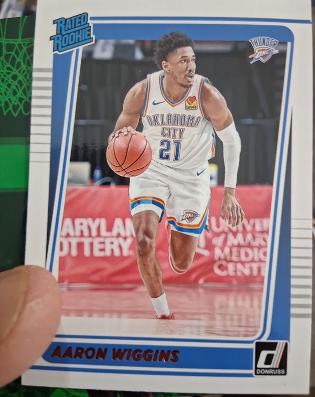 2021-22 Donruss #241 Aaron Wiggins — front