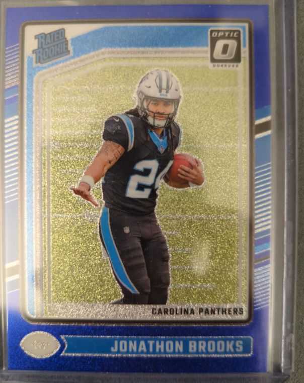 2024 Panini Donruss Optic #258 Jonathon Brooks — front
