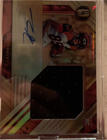2020 Panini Gold Standard #AJ-TH Tee Higgins — front