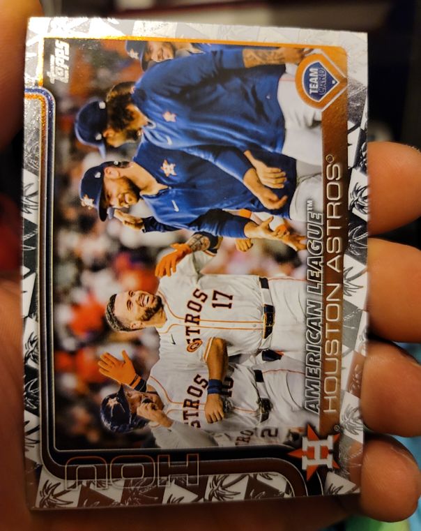 2025 Topps #76 Houston Astros — front