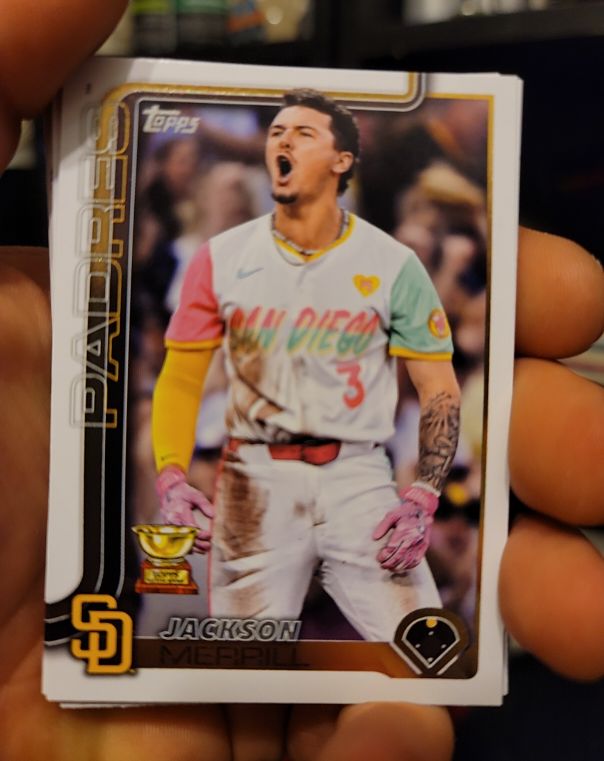2025 Topps Series 1 #125 Jackson Merrill — front