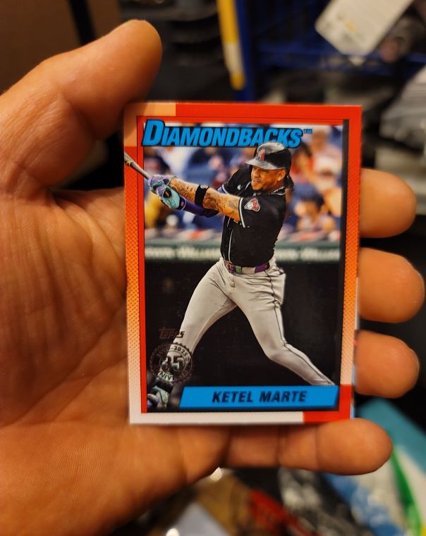 2025 Topps Series 2 1990 35th Anniversary #90B2-23 Ketel Marte — front