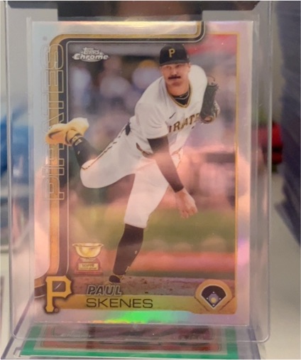 2025 Topps Chrome #300 Paul Skenes — front