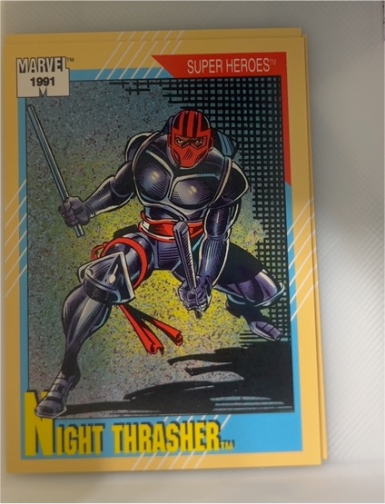 1991 Impel Marvel Universe Series 2 #22 Night Thrasher — front