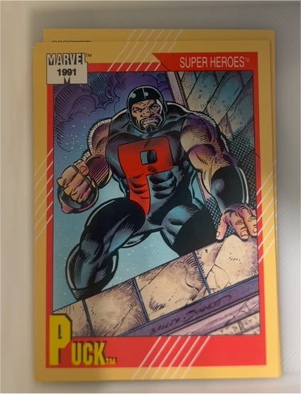 1991 Impel Marvel Universe Series 2 #23 Puck — front