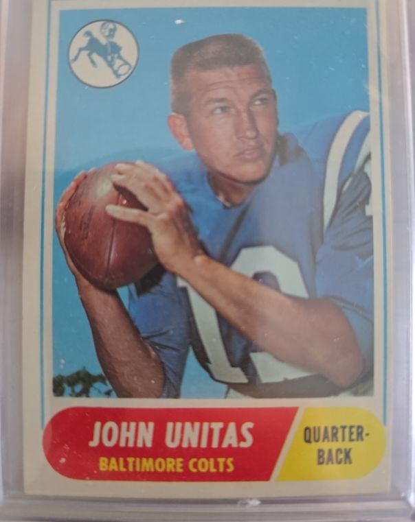 1968 Topps #100 John Unitas — front