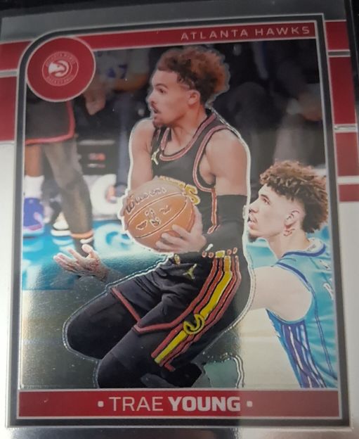 2024-25 Panini NBA Hoops #85 Trae Young — front