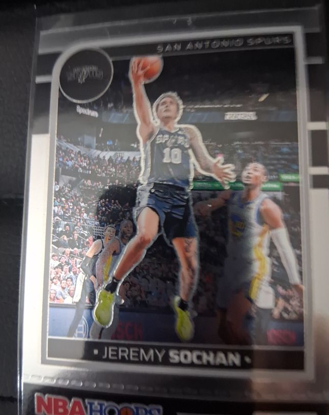 2024-25 Panini NBA Hoops #167 Jeremy Sochan — front
