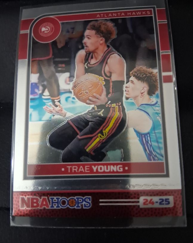 2024-25 Panini NBA Hoops #24-25 Trae Young — front