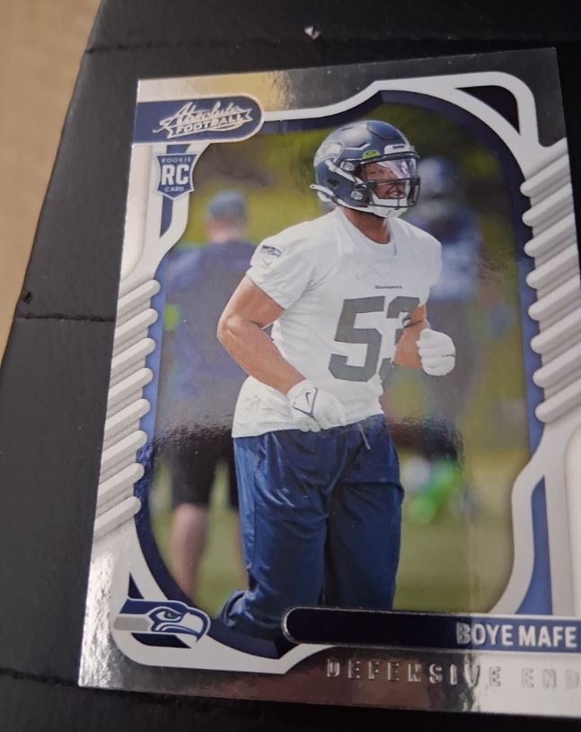 2022 Panini Absolute #147 Boye Mafe Rookie RC Seattle Seahawks — front