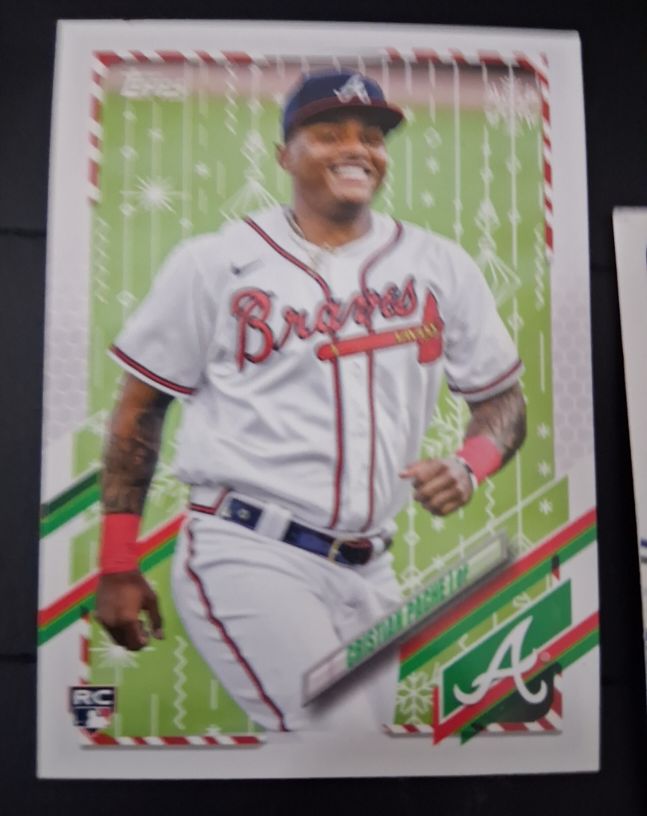 2021 Topps Holiday #HW20 Cristian Pache — front